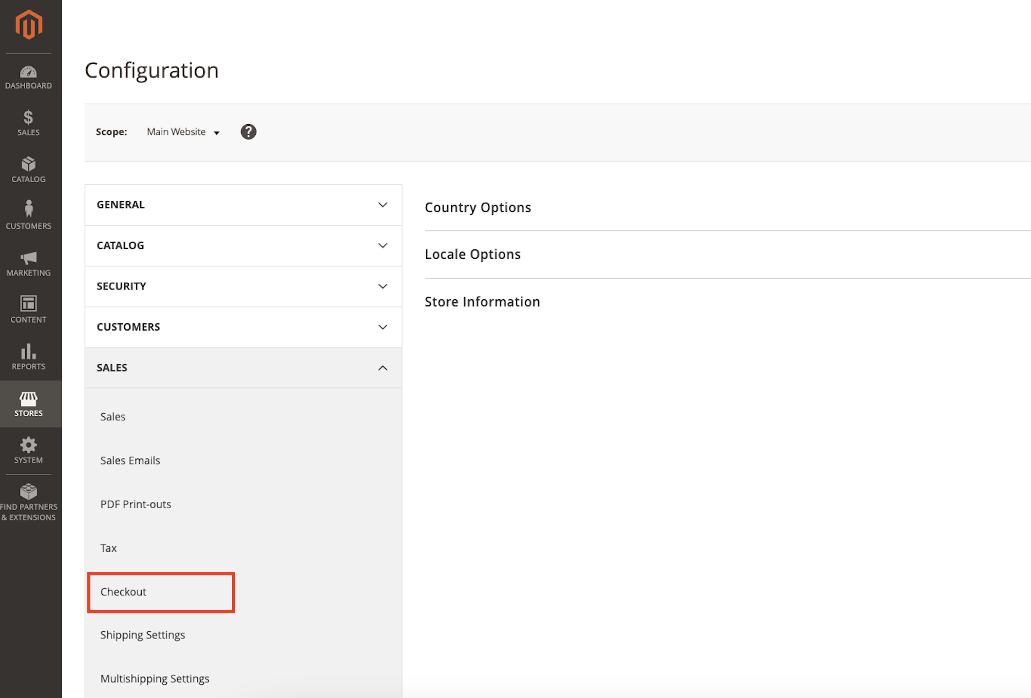 Adobe checkout section