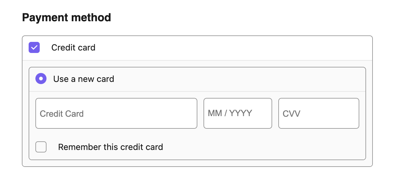 Screenshot showing purple radio buttons in SPI